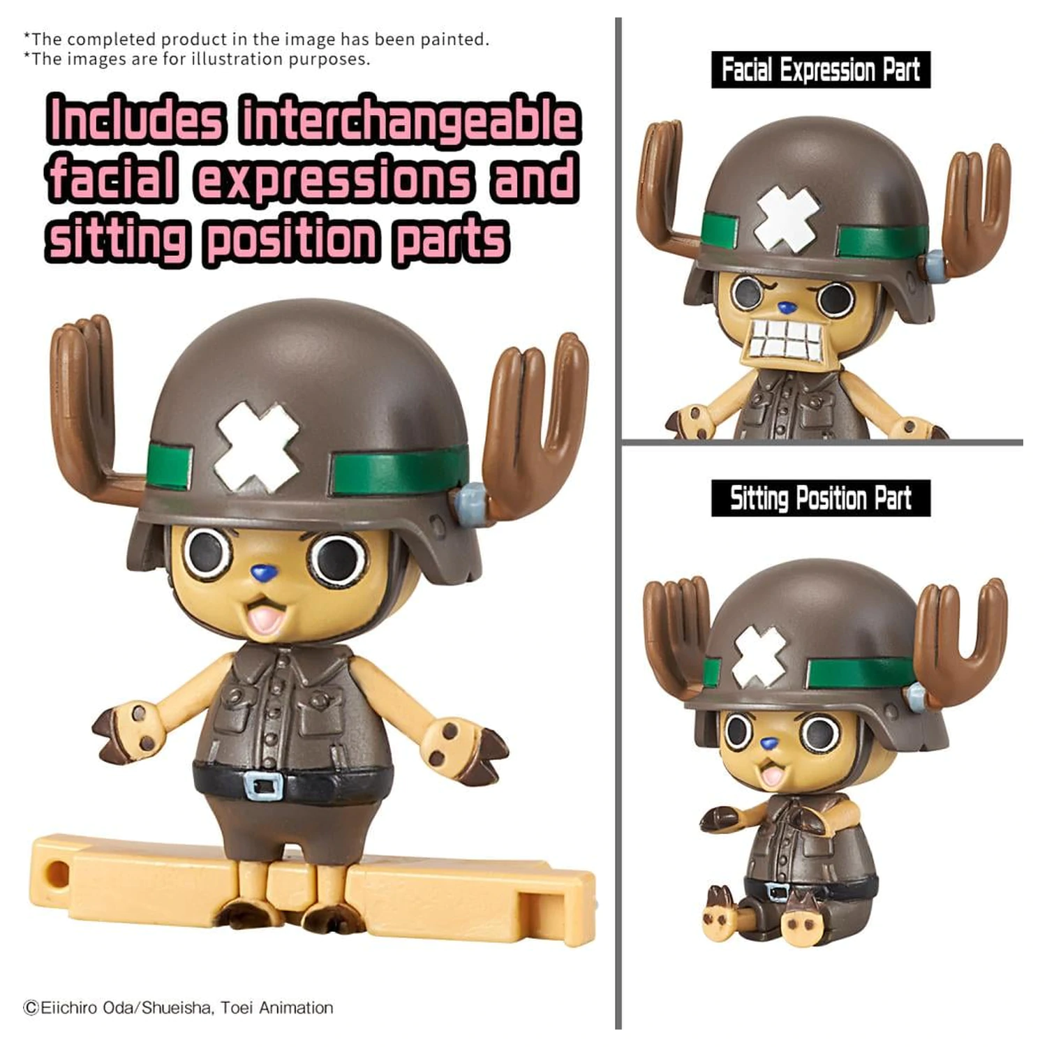 One Piece: Chopper Robo Super 2&3 Heavy Armor & Horn Dozer - Modellbausatz Produktfoto