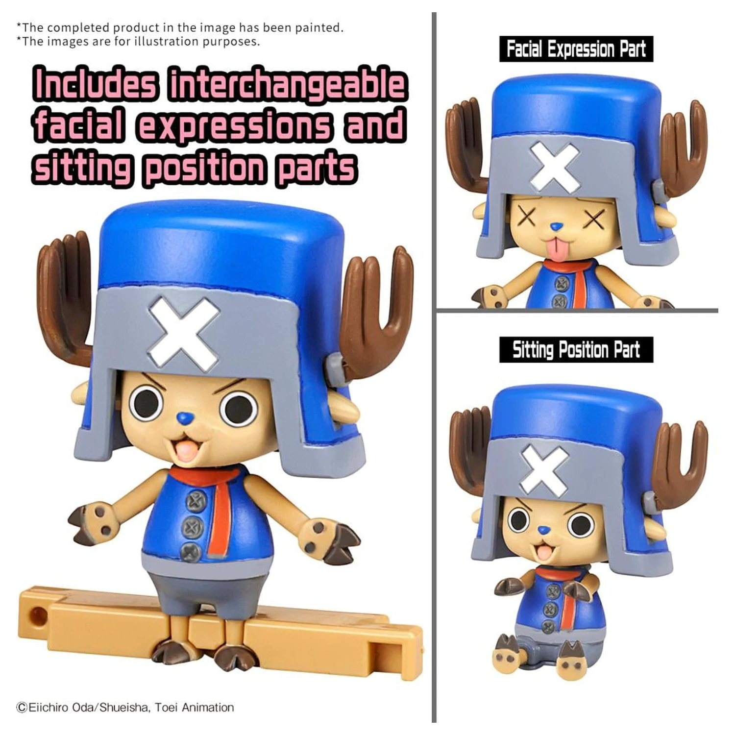 One Piece: Chopper Robo Super 2&3 Heavy Armor & Horn Dozer - Modellbausatz Produktfoto