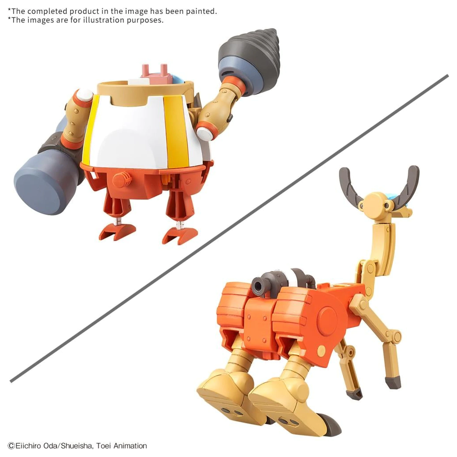 One Piece Chopper Robo Supper 4&5 Kung Fu...& Walk Hopper Modellbausatz Produktfoto