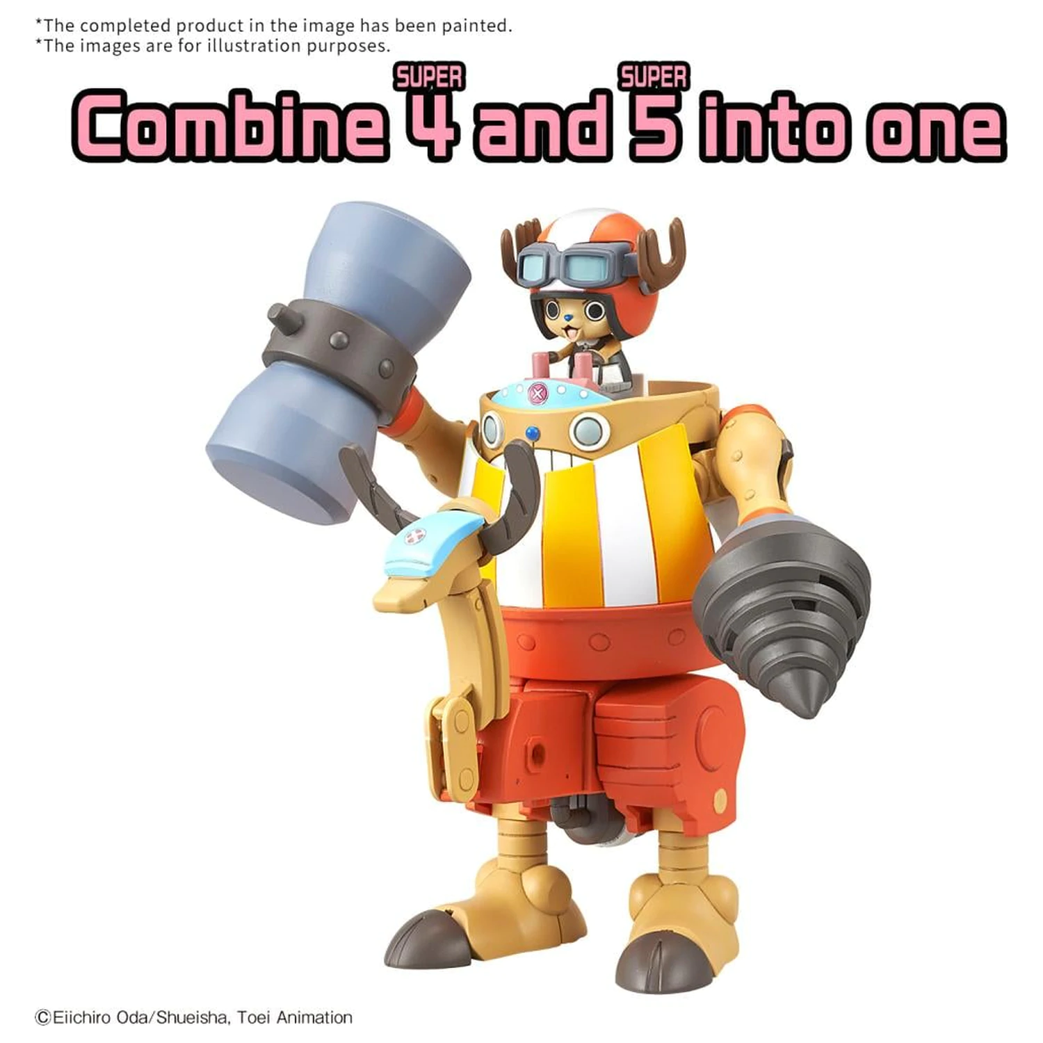 One Piece Chopper Robo Supper 4&5 Kung Fu...& Walk Hopper Modellbausatz Produktfoto