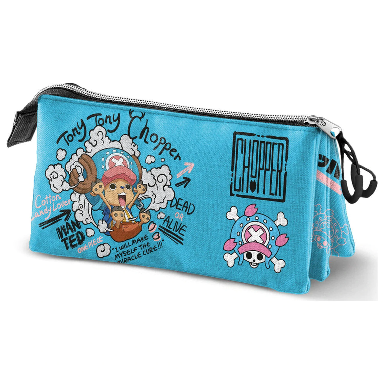 One Piece Chopper dreifaches Federmappe Produktfoto