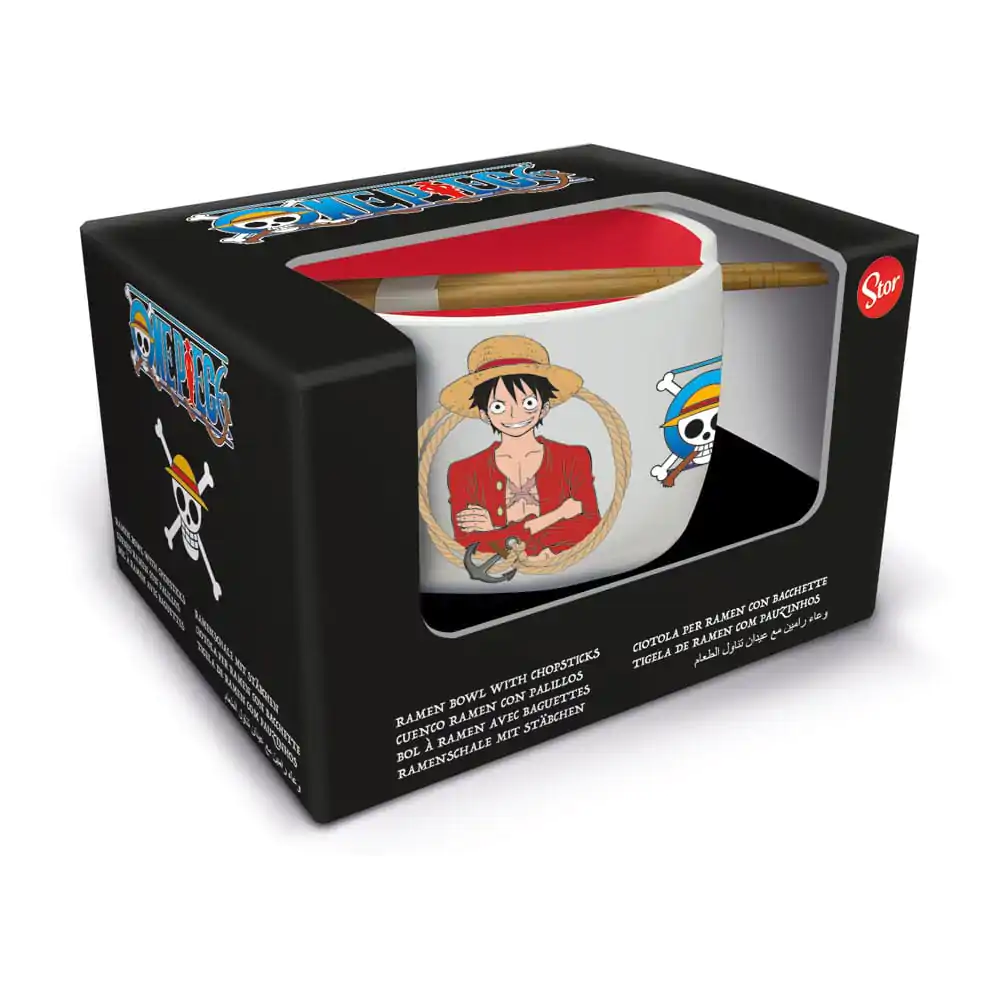 One Piece Ramen-Schüssel mit Stäbchen Classic Produktfoto