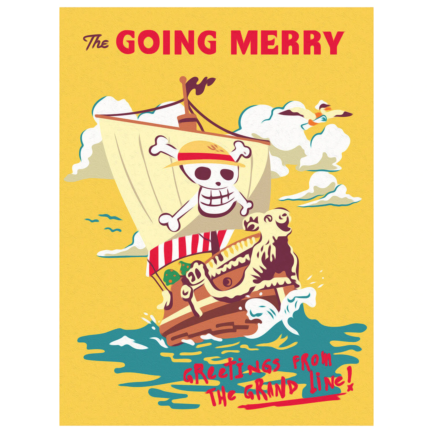 One Piece CreArt Malset Produktfoto