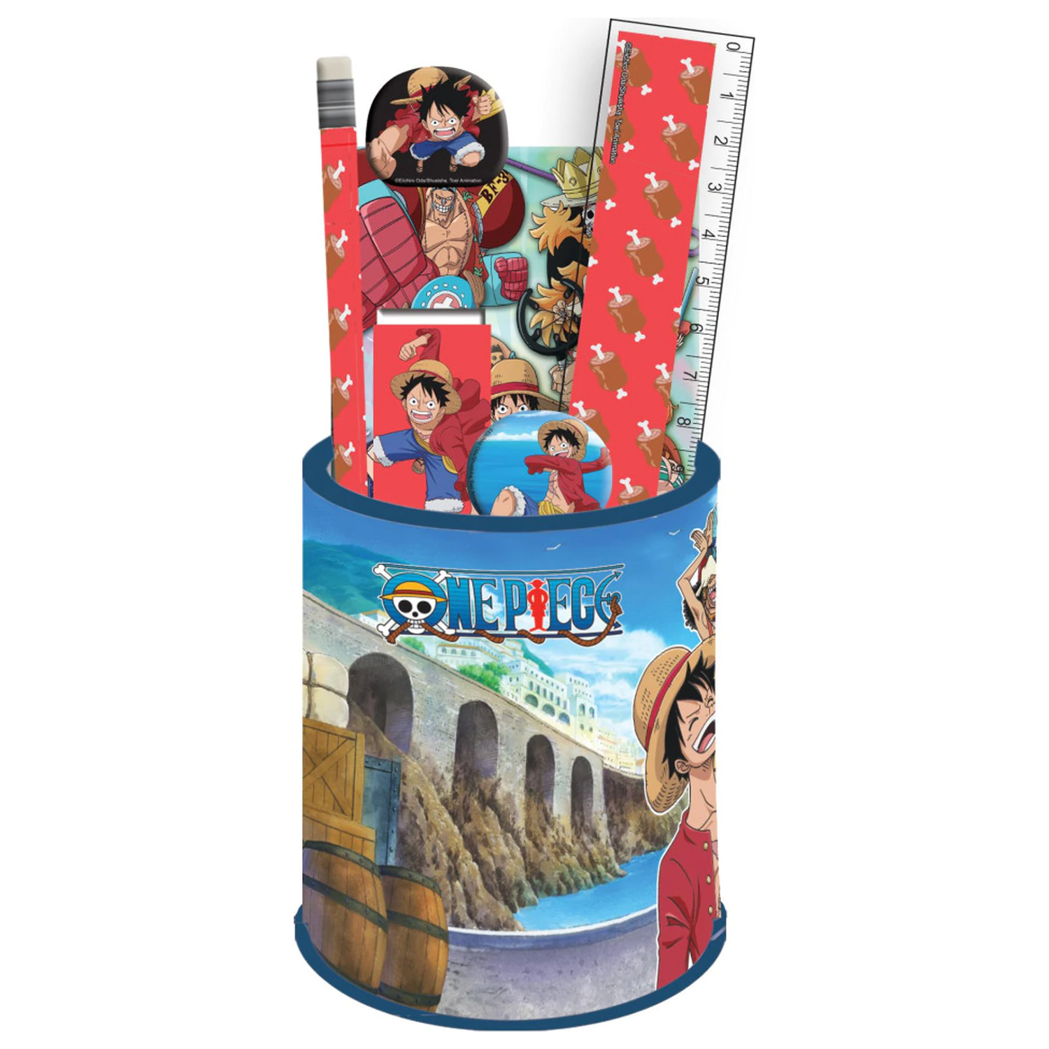 One Piece Crew Schreibwaren-Set 7 tlg Produktfoto