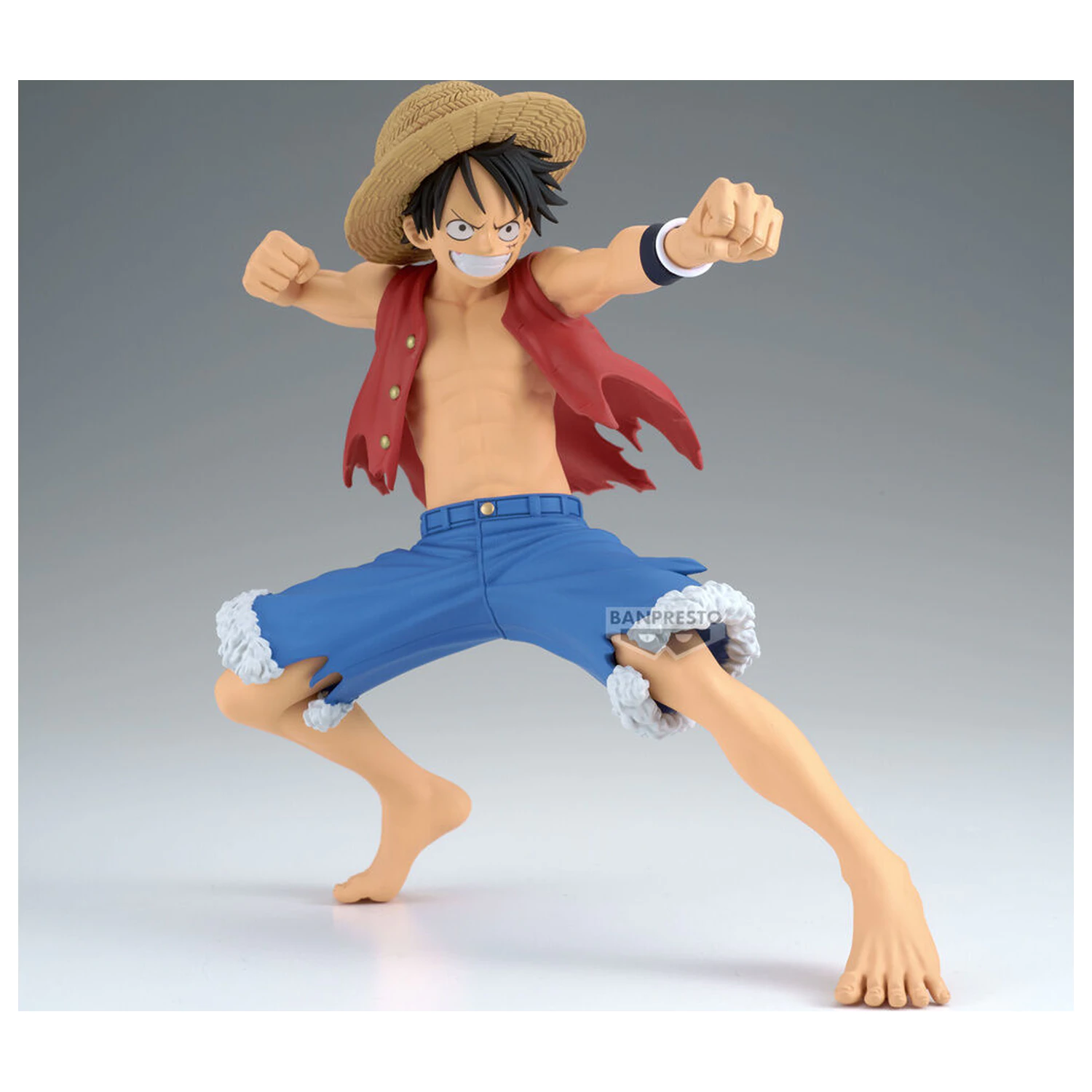 One Piece Cross Posing Monkey D Luffy Figur 16cm Produktfoto