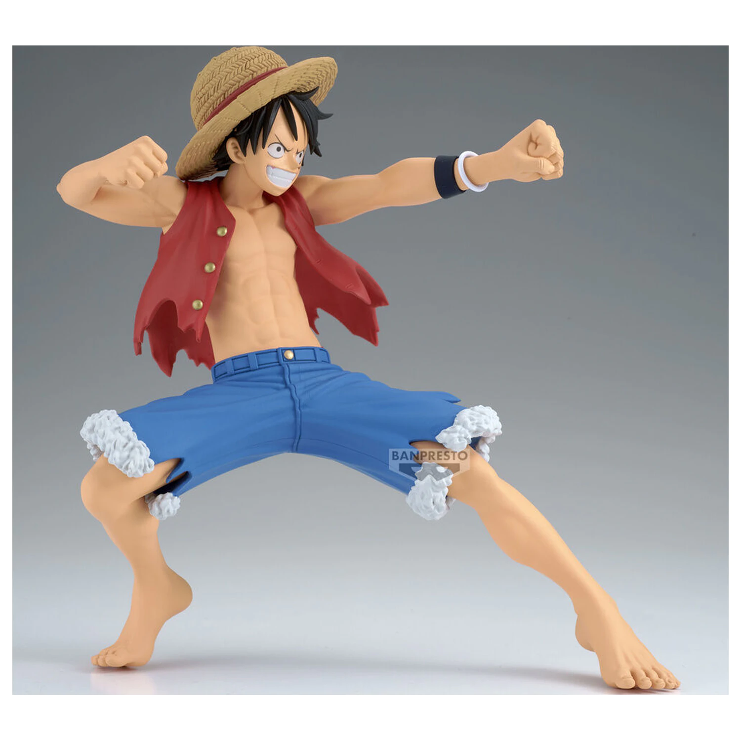 One Piece Cross Posing Monkey D Luffy Figur 16cm Produktfoto