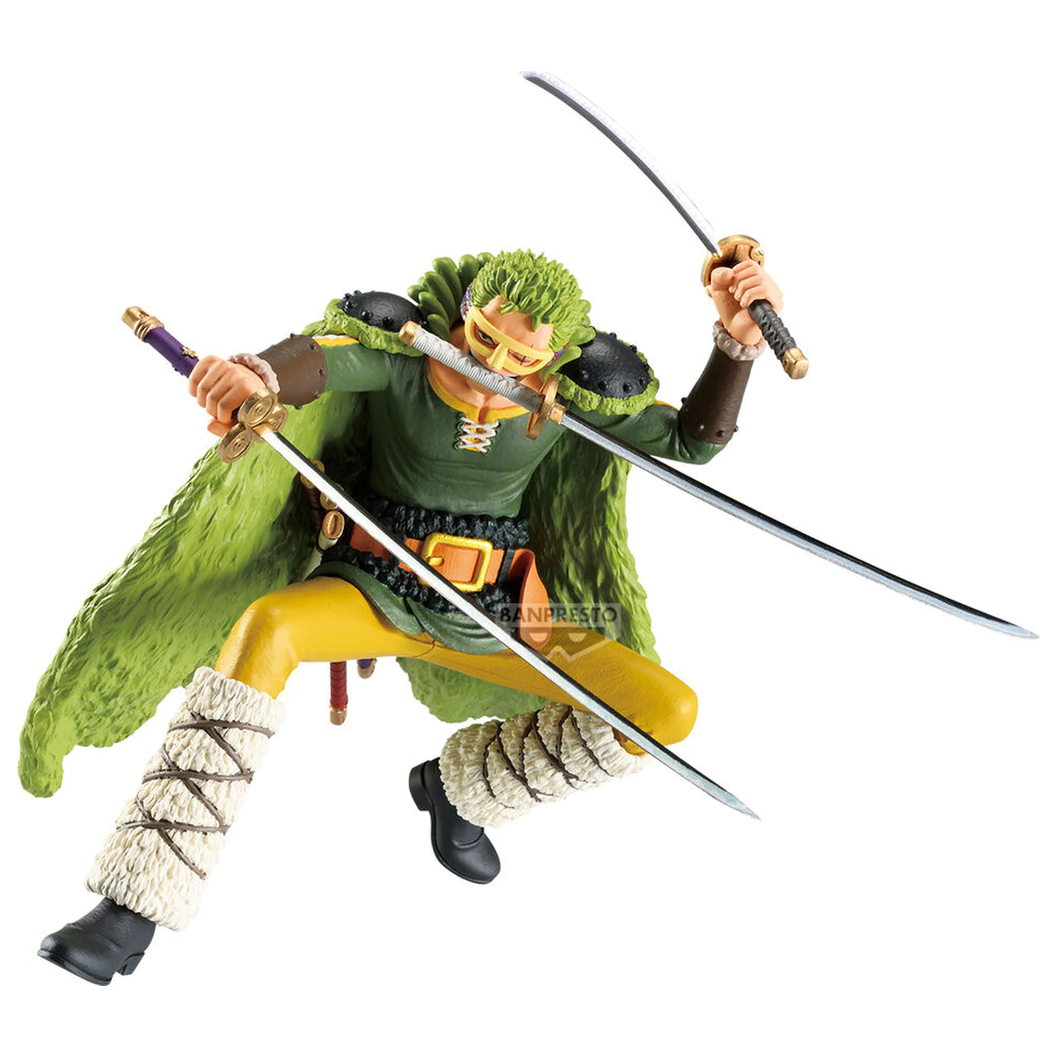 One Piece Cross Posing Roronoa Zoro Figur 18cm Produktfoto