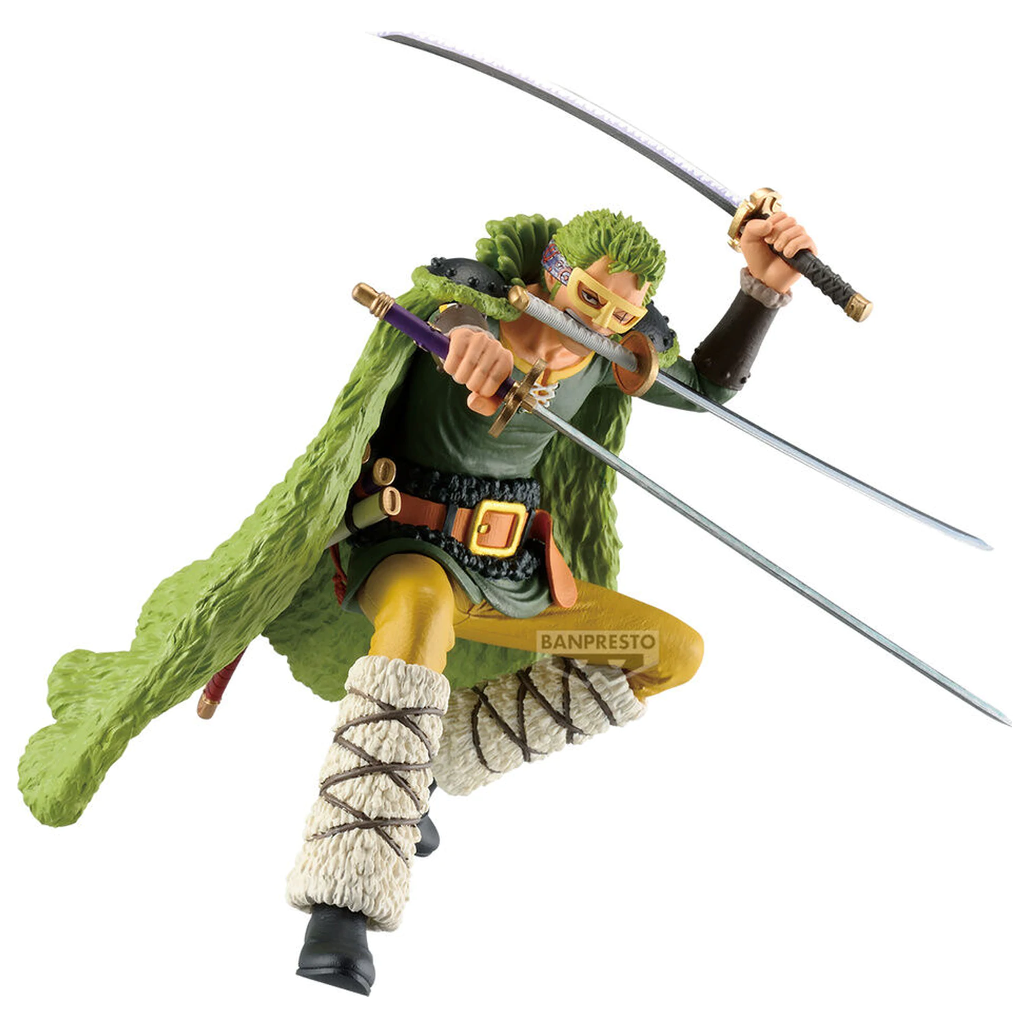 One Piece Cross Posing Roronoa Zoro Figur 18cm Produktfoto