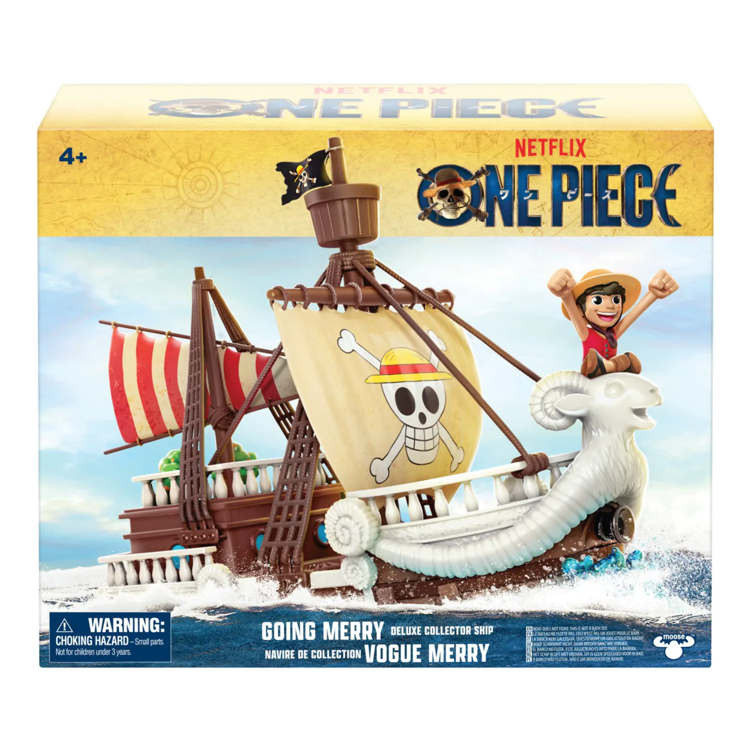 One Piece Deluxe Modellbausatz Sammlerschiff Going Merry Produktfoto