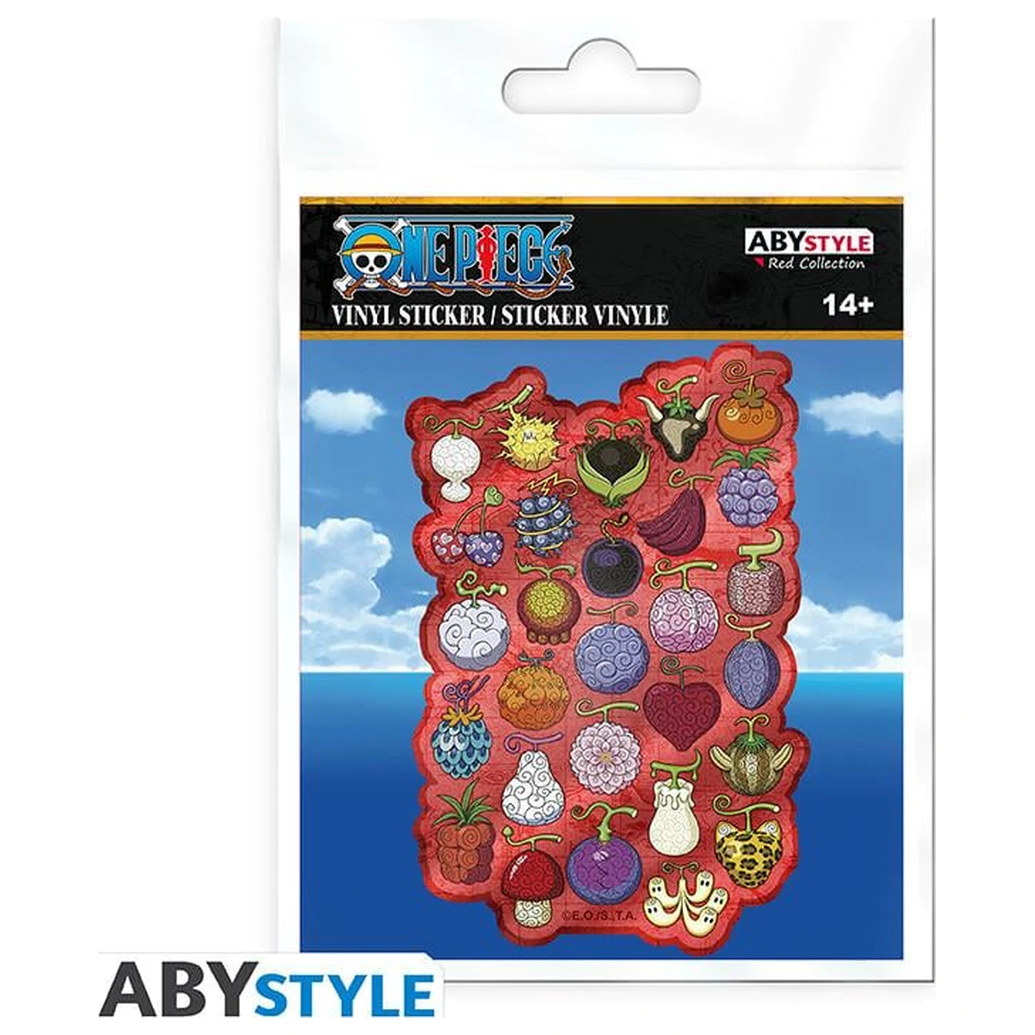 ONE PIECE Demon Fruit Aufkleber Produktfoto