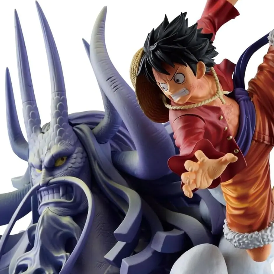 One Piece Dioramatic The Brush D Luffy Monkey Figur 20cm Produktfoto