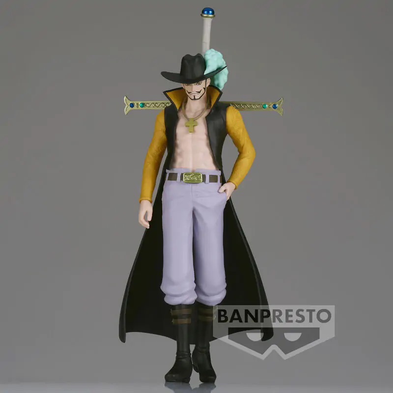 One Piece Dracule Mihawk The Shukko Figur 16cm Produktfoto