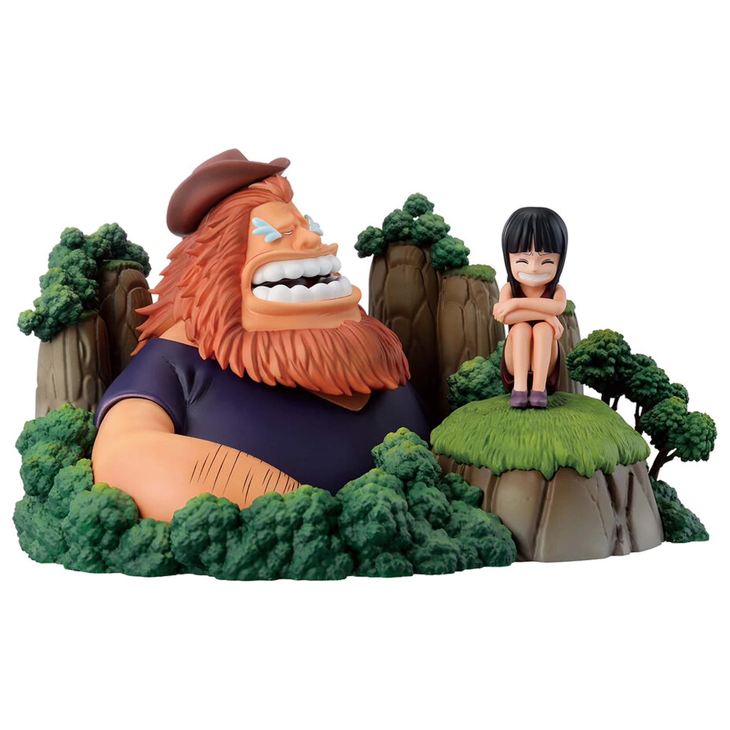 One Piece Dramatic Memories Saul & Robin Figur 13 cm Produktfoto