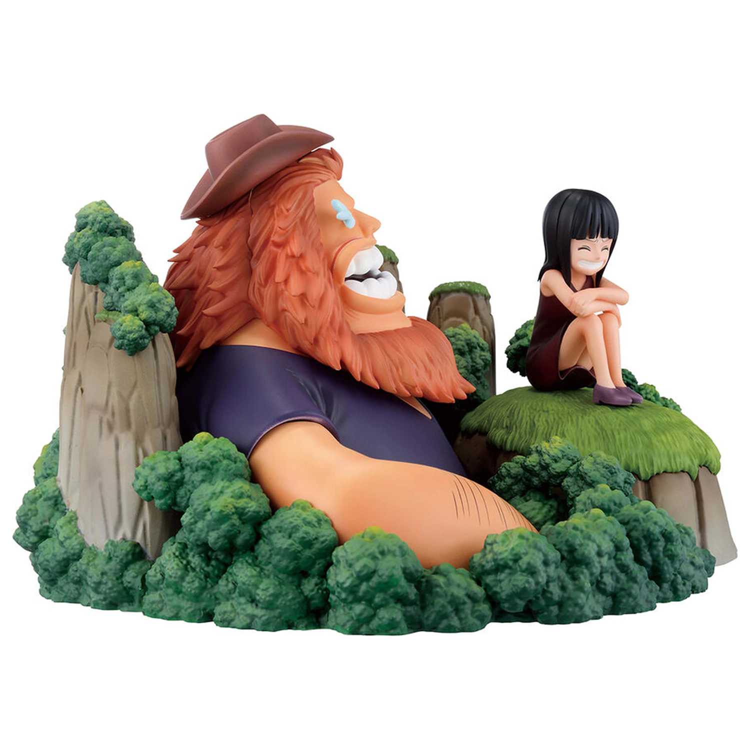 One Piece Dramatic Memories Saul & Robin Figur 13 cm Produktfoto