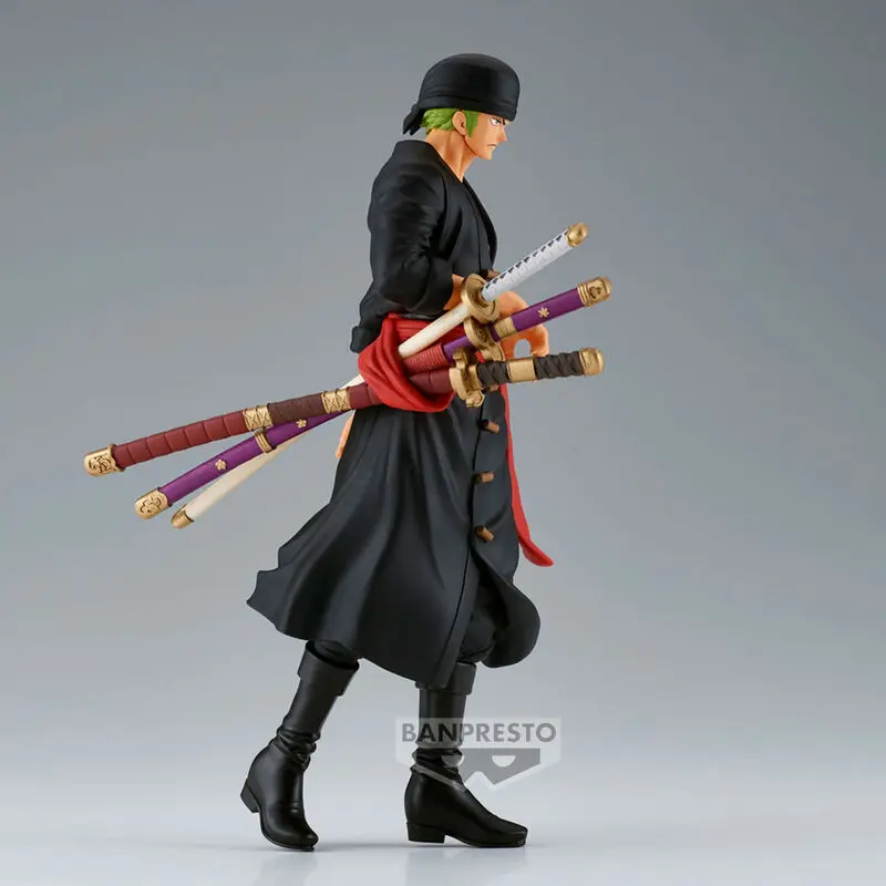 One Piece DXF The Shukko Roronoa Zoro Figur 17cm Produktfoto