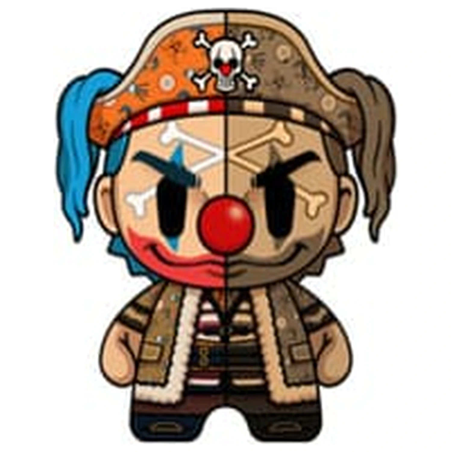 One Piece DZNR Plüschfigur Buggy Dead or Alive Edition 18 cm Produktfoto