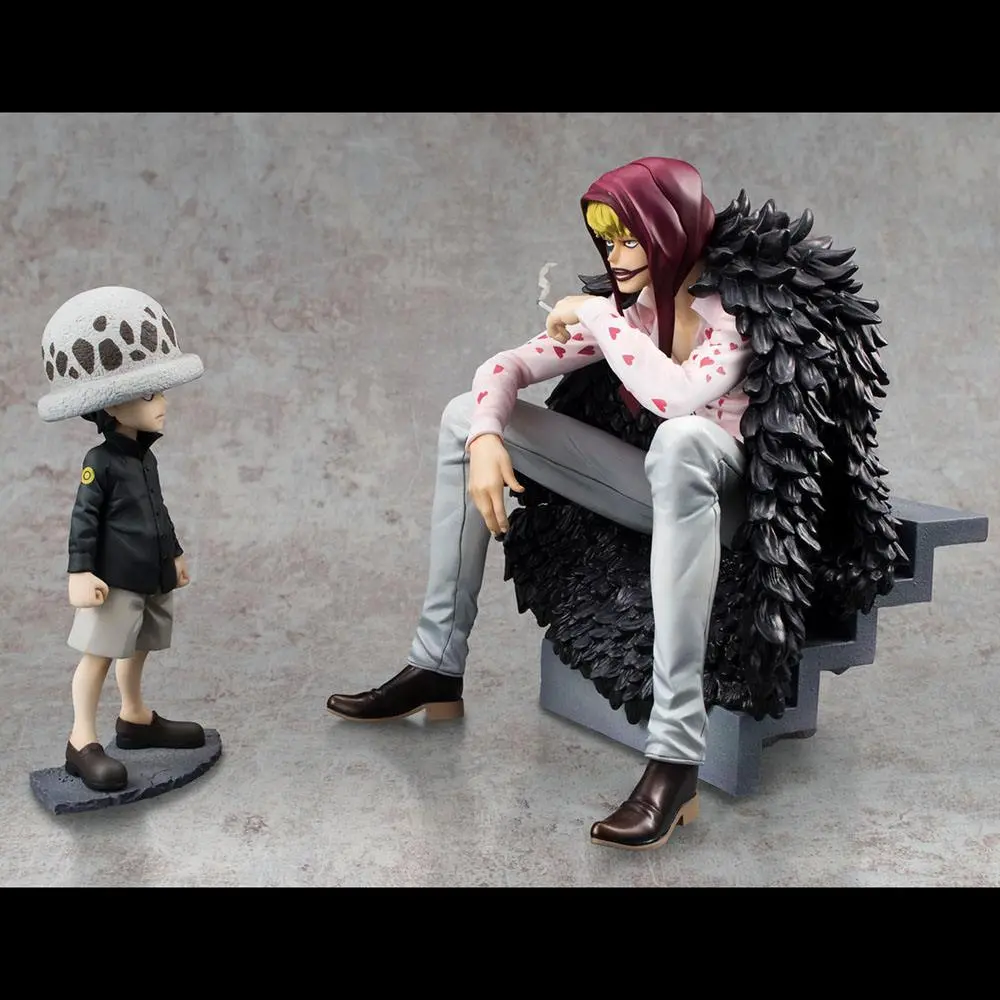 One Piece Excellent Model Limited P.O.P PVC Statue Corazon &amp; Law Limited Edition 17 cm Produktfoto