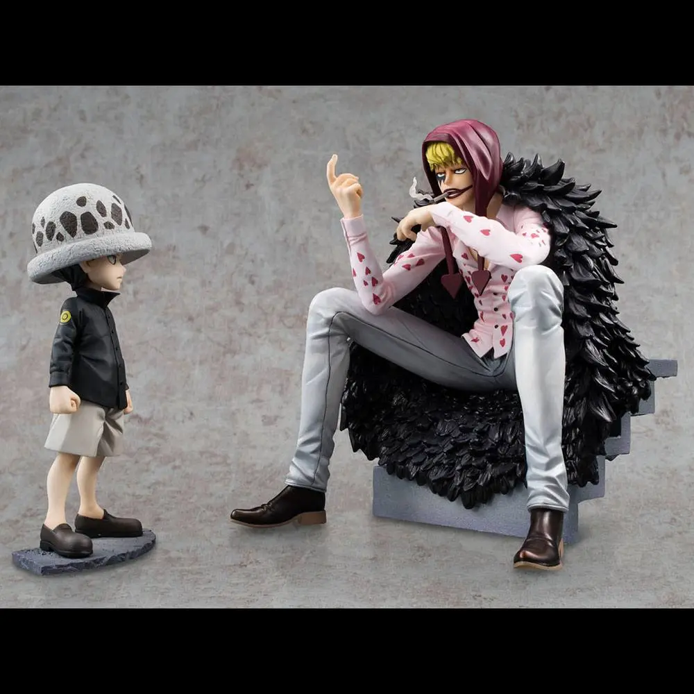 One Piece Excellent Model Limited P.O.P PVC Statue Corazon &amp; Law Limited Edition 17 cm Produktfoto
