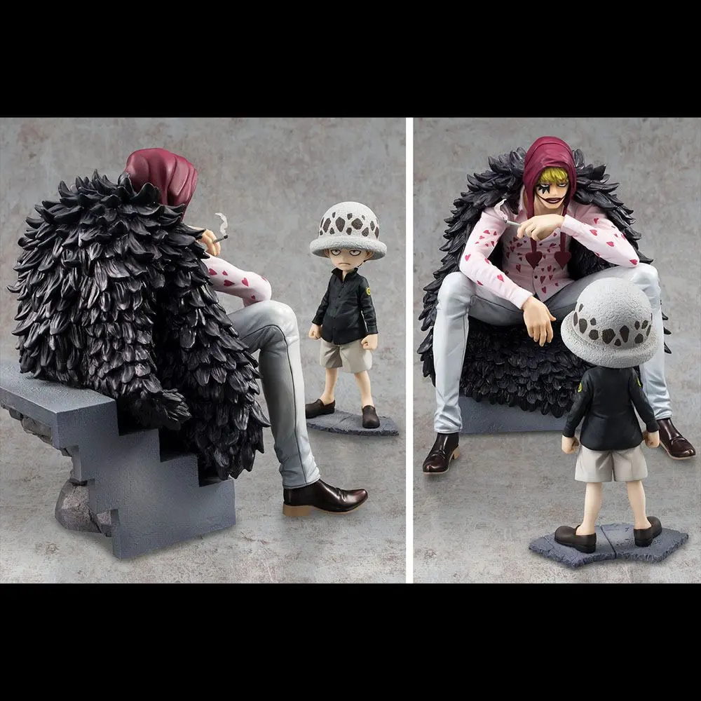 One Piece Excellent Model Limited P.O.P PVC Statue Corazon &amp; Law Limited Edition 17 cm Produktfoto