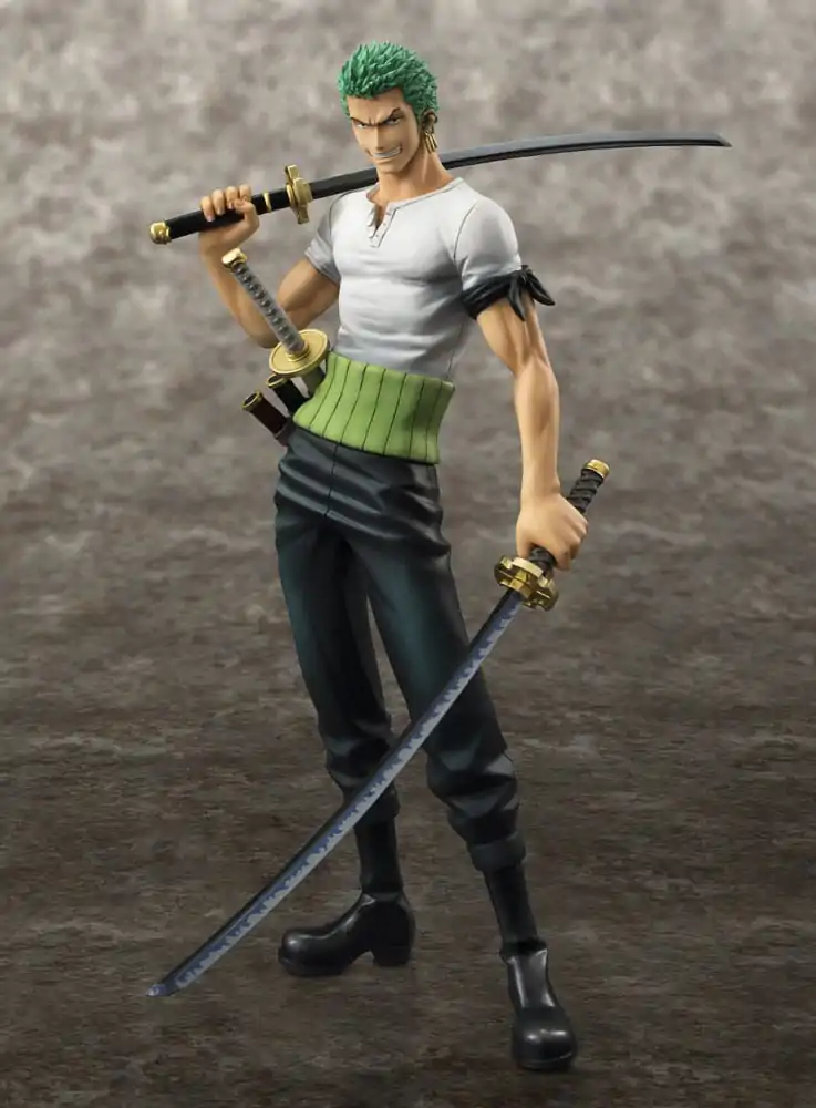 One Piece Excellent Model P.O.P PVC Statue NEO-DX Roronoa Zoro 10th Limited Ver. 23 cm Produktfoto