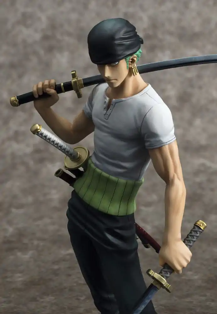 One Piece Excellent Model P.O.P PVC Statue NEO-DX Roronoa Zoro 10th Limited Ver. 23 cm Produktfoto