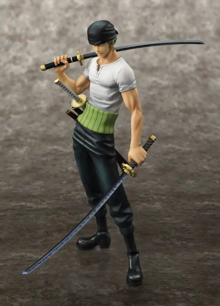 One Piece Excellent Model P.O.P PVC Statue NEO-DX Roronoa Zoro 10th Limited Ver. 23 cm Produktfoto