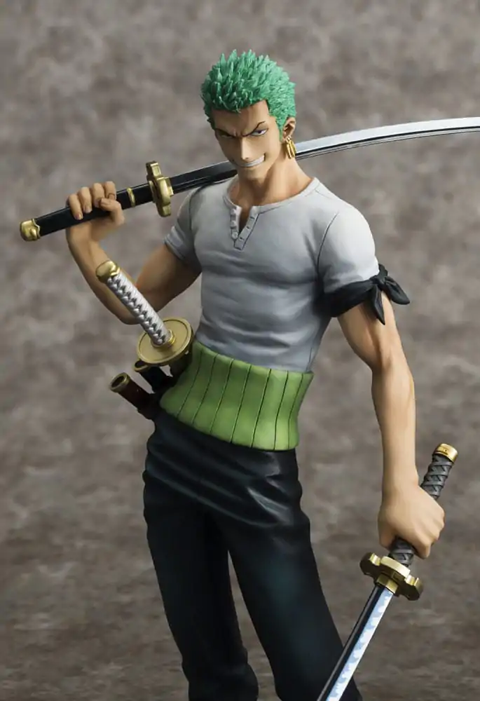 One Piece Excellent Model P.O.P PVC Statue NEO-DX Roronoa Zoro 10th Limited Ver. 23 cm Produktfoto