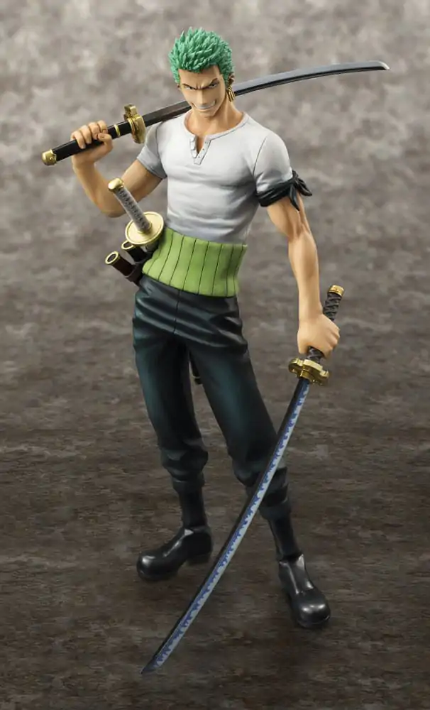 One Piece Excellent Model P.O.P PVC Statue NEO-DX Roronoa Zoro 10th Limited Ver. 23 cm Produktfoto