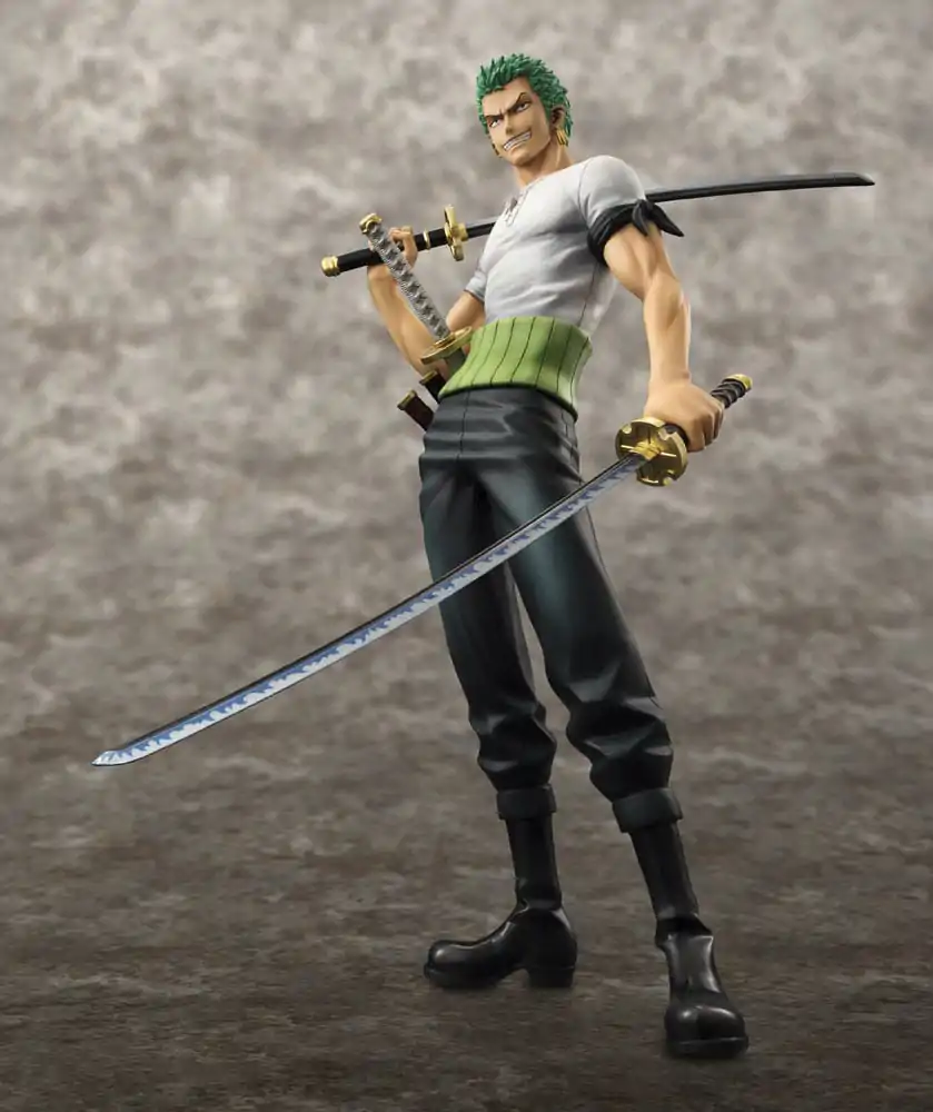 One Piece Excellent Model P.O.P PVC Statue NEO-DX Roronoa Zoro 10th Limited Ver. 23 cm Produktfoto