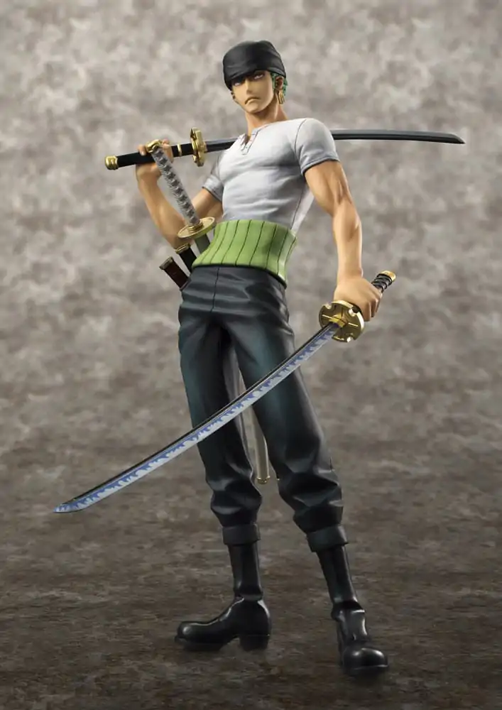 One Piece Excellent Model P.O.P PVC Statue NEO-DX Roronoa Zoro 10th Limited Ver. 23 cm Produktfoto