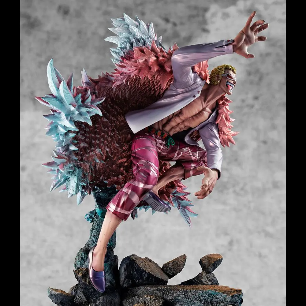 One Piece Excellent Model P.O.P PVC Statue SA-Maximum Heavenly Demon Donquixote Doflamingo 35 cm Produktfoto