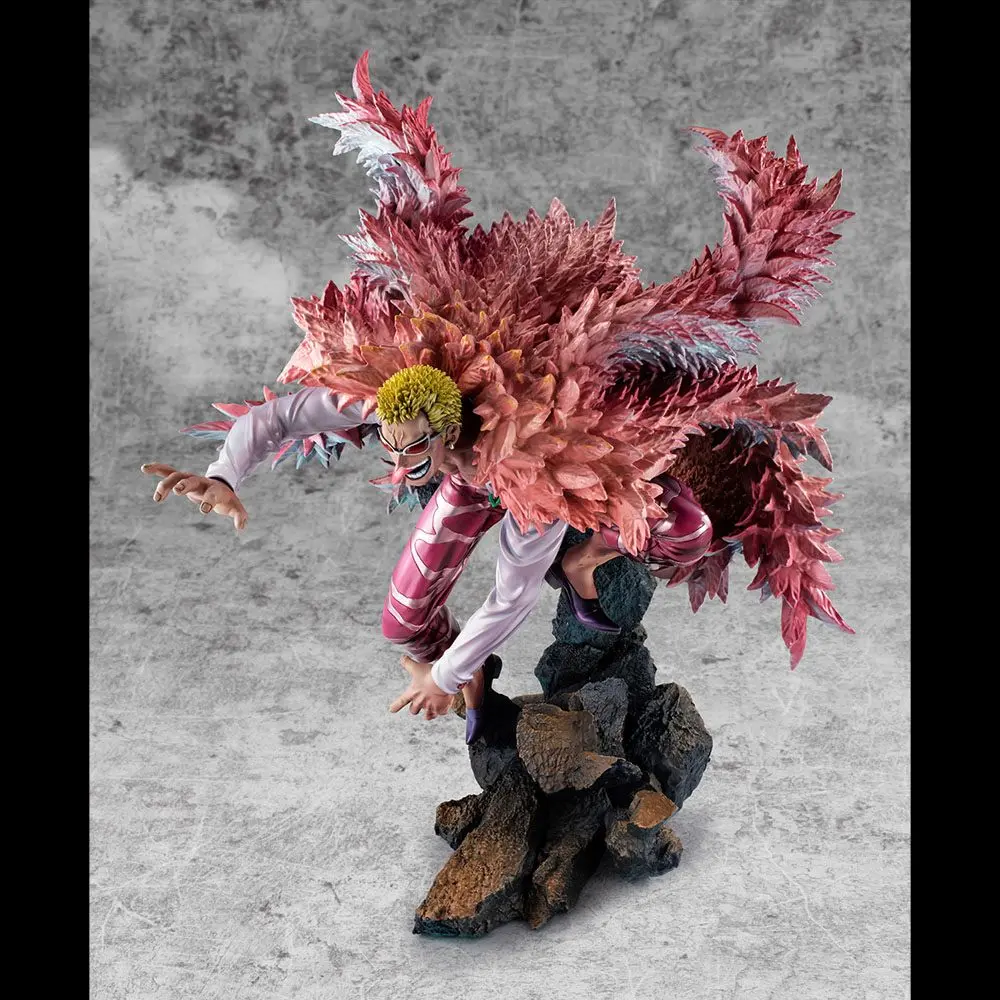One Piece Excellent Model P.O.P PVC Statue SA-Maximum Heavenly Demon Donquixote Doflamingo 35 cm Produktfoto