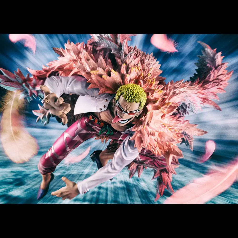 One Piece Excellent Model P.O.P PVC Statue SA-Maximum Heavenly Demon Donquixote Doflamingo 35 cm Produktfoto