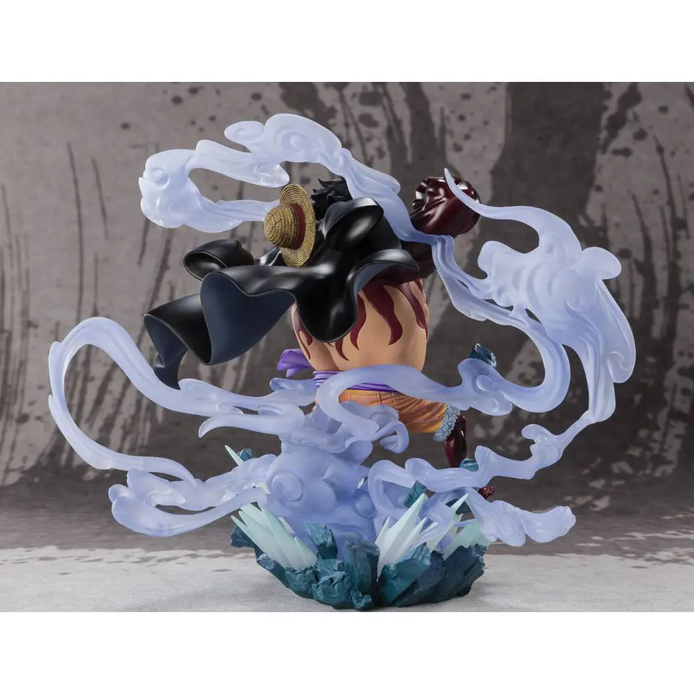 One Piece FiguartsZERO PVC Statue Extra Battle Monkey D. Ruffy from GEAR4 21 cm Produktfoto