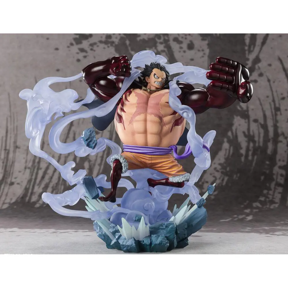 One Piece FiguartsZERO PVC Statue Extra Battle Monkey D. Ruffy from GEAR4 21 cm Produktfoto