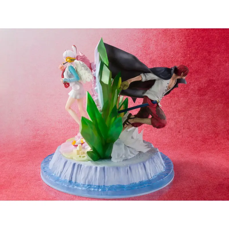 One Piece Film: Red FiguartsZERO PVC Statue (Extra Battle) Shanks & Uta 24 cm Produktfoto