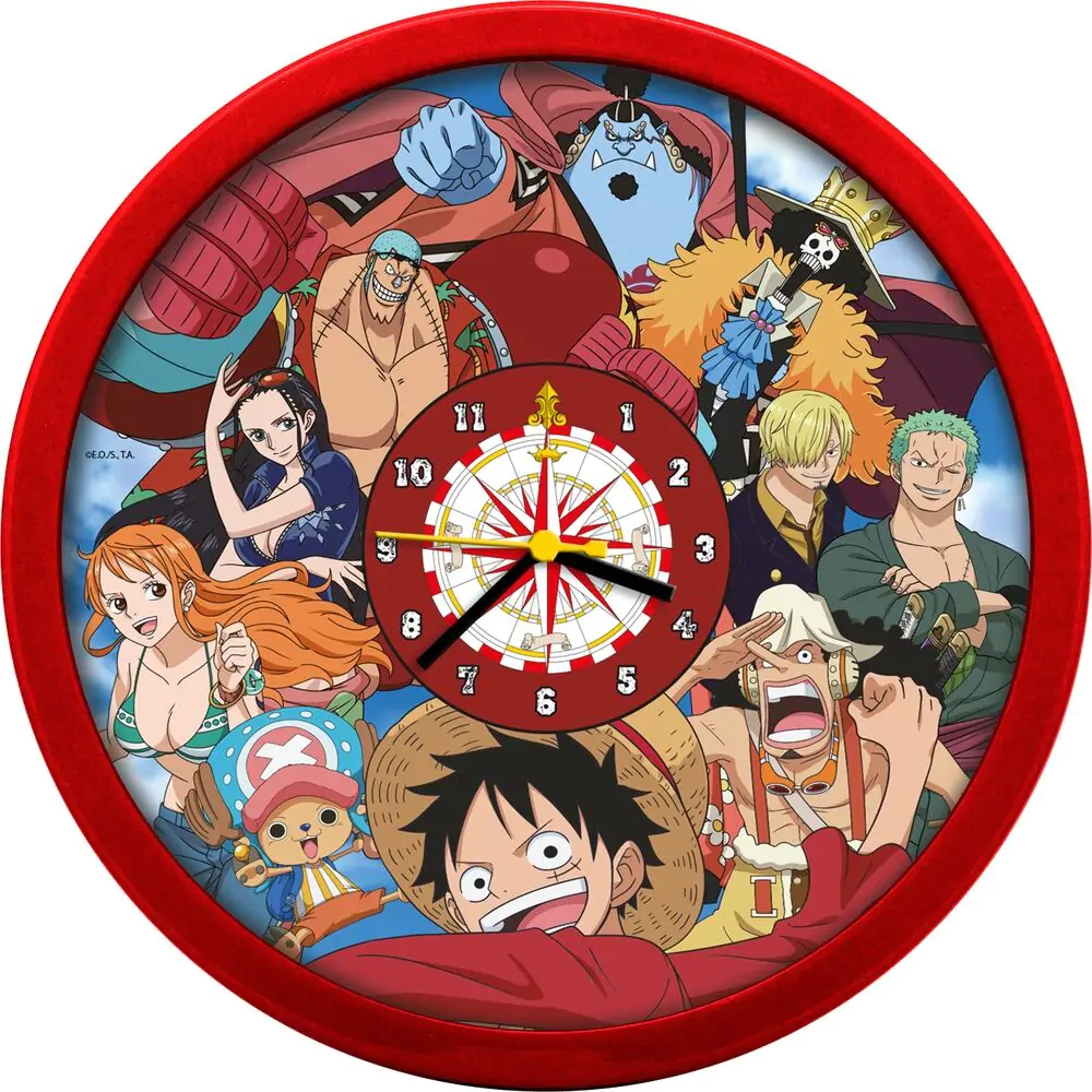 One Piece Wanduhr Produktfoto