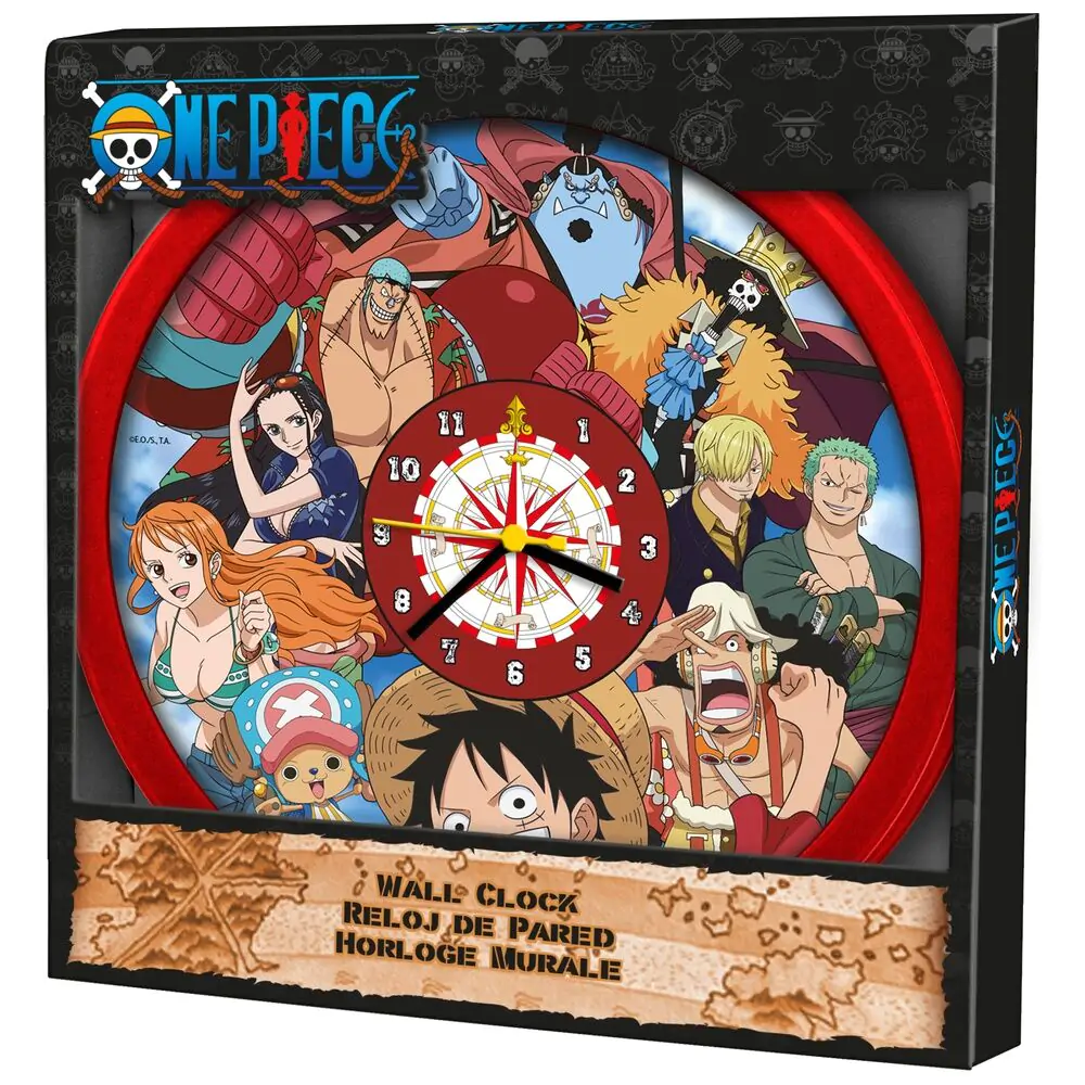 One Piece Wanduhr Produktfoto