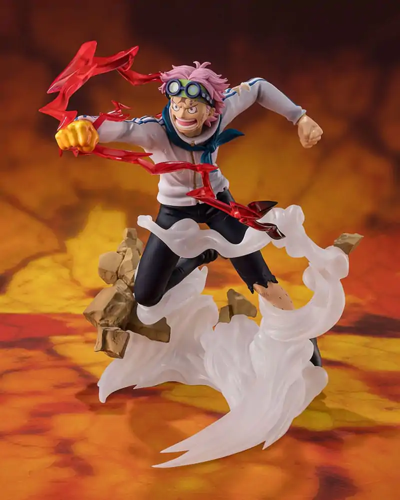 One Piece Figuarts ZERO Extra Battle PVC Statue Koby Honesty Impact 19 cm Produktfoto