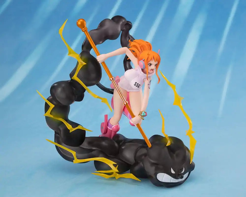 One Piece Figuarts ZERO Extra Battle PVC Statue Nami Lightning Blast 17 cm Produktfoto