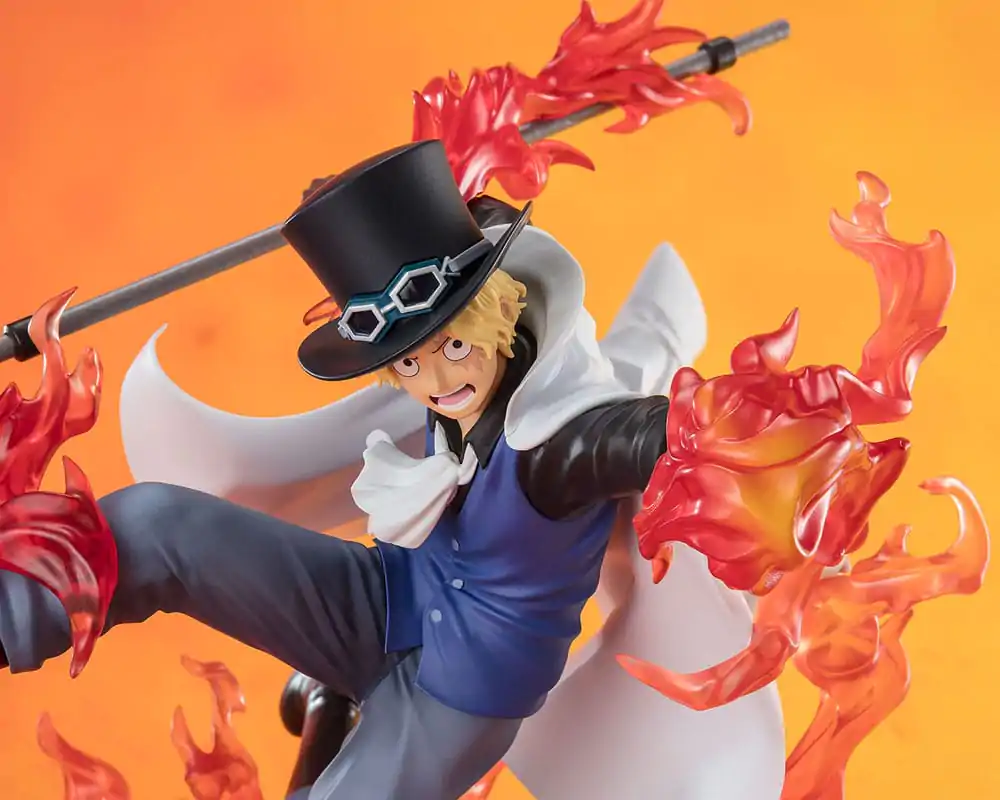 One Piece Figuarts ZERO Extra Battle PVC Statue Sabo Fire Fist Rook Check 19 cm Produktfoto