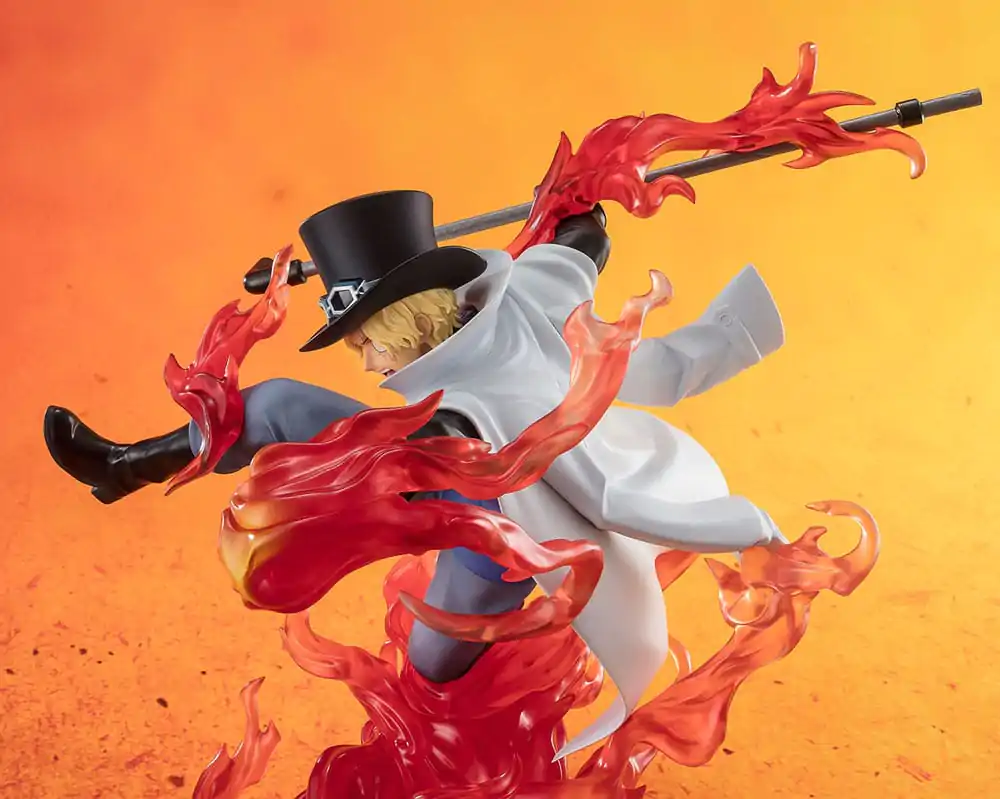 One Piece Figuarts ZERO Extra Battle PVC Statue Sabo Fire Fist Rook Check 19 cm Produktfoto