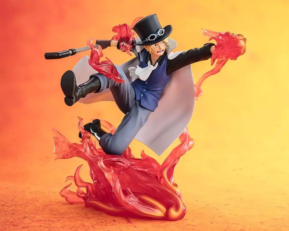 One Piece Figuarts ZERO Extra Battle PVC Statue Sabo Fire Fist Rook Check 19 cm Produktfoto