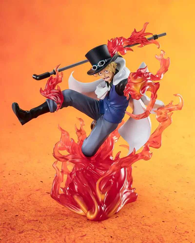 One Piece Figuarts ZERO Extra Battle PVC Statue Sabo Fire Fist Rook Check 19 cm Produktfoto