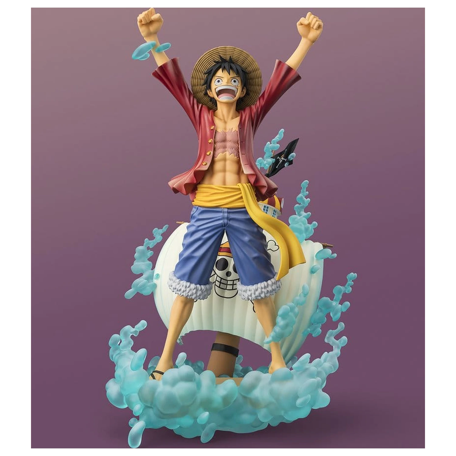 One Piece Figuarts ZERO (STARTune) PVC Figur Monkey D. Luffy -Setting out for the New World- 25 cm Produktfoto