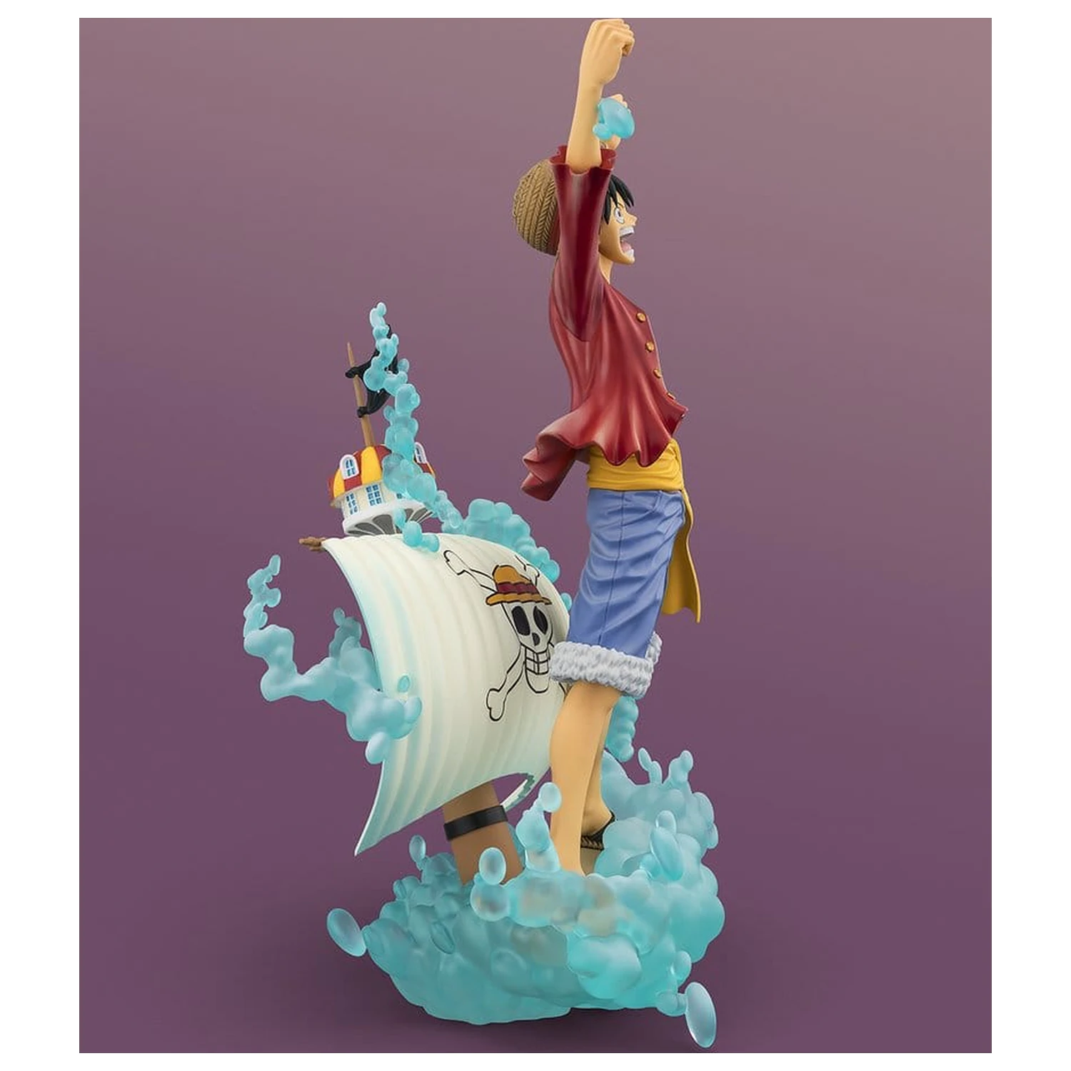 One Piece Figuarts ZERO (STARTune) PVC Figur Monkey D. Luffy -Setting out for the New World- 25 cm Produktfoto