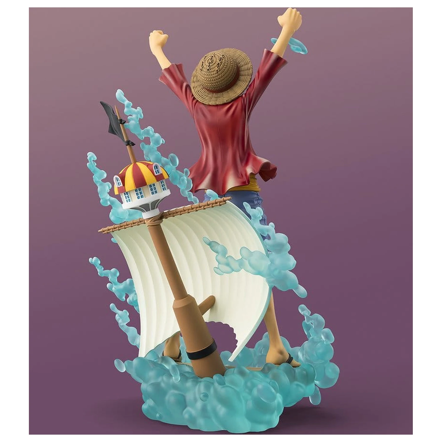 One Piece Figuarts ZERO (STARTune) PVC Figur Monkey D. Luffy -Setting out for the New World- 25 cm Produktfoto