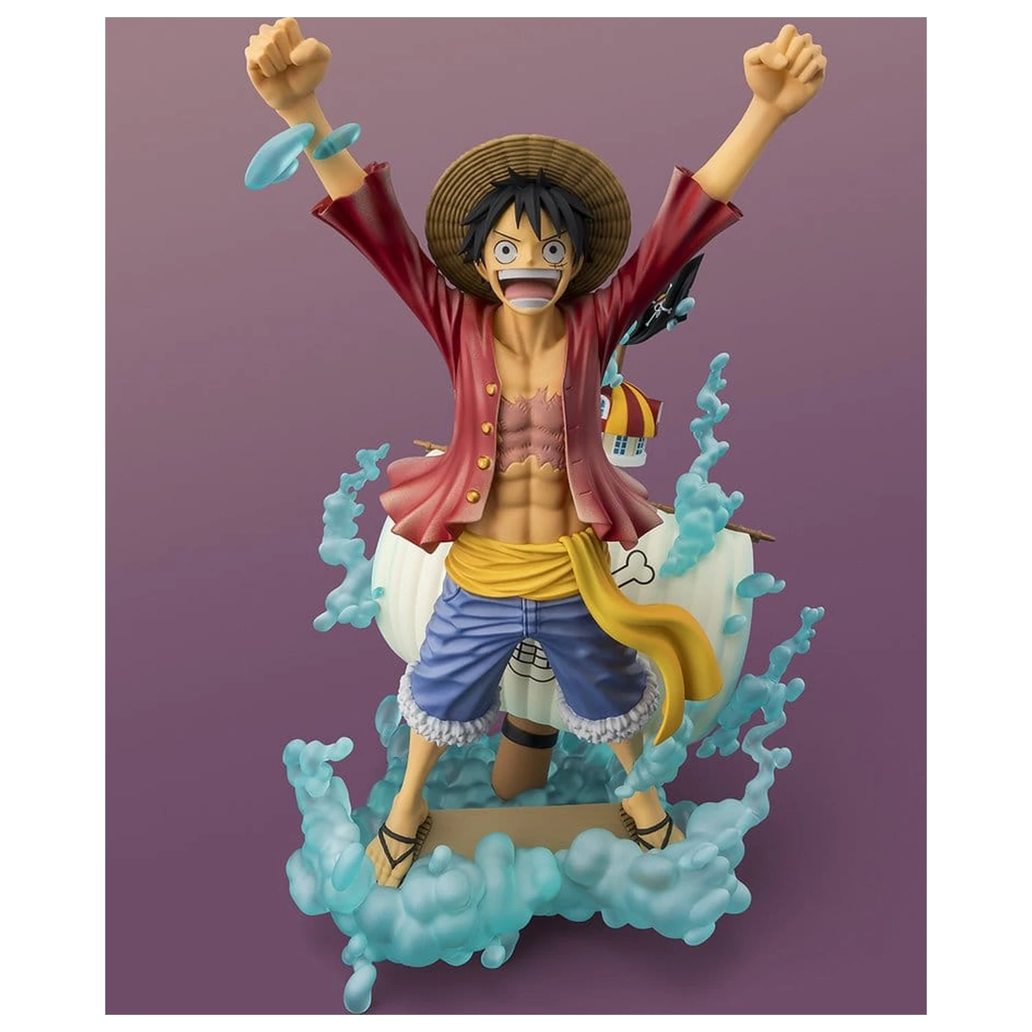 One Piece Figuarts ZERO (STARTune) PVC Figur Monkey D. Luffy -Setting out for the New World- 25 cm Produktfoto