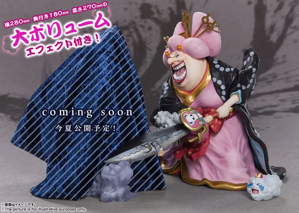 One Piece FiguartsZERO PVC Statue Extra Battle Charlotte Linlin 31 cm Produktfoto