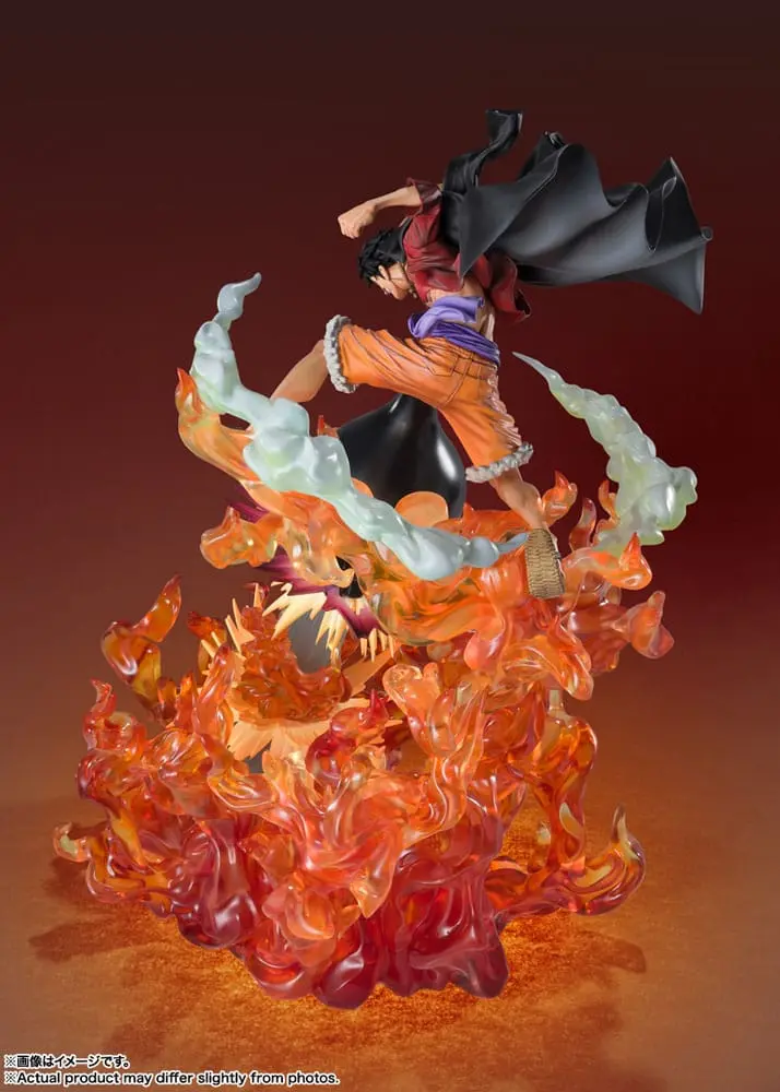 One Piece FiguartsZERO PVC Statue (Extra Battle) Ruffy Red Roc 45 cm Produktfoto